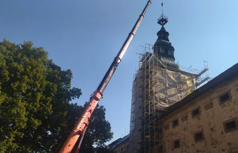 NKP klášter Plasy - obnova sýpky - I. etapa